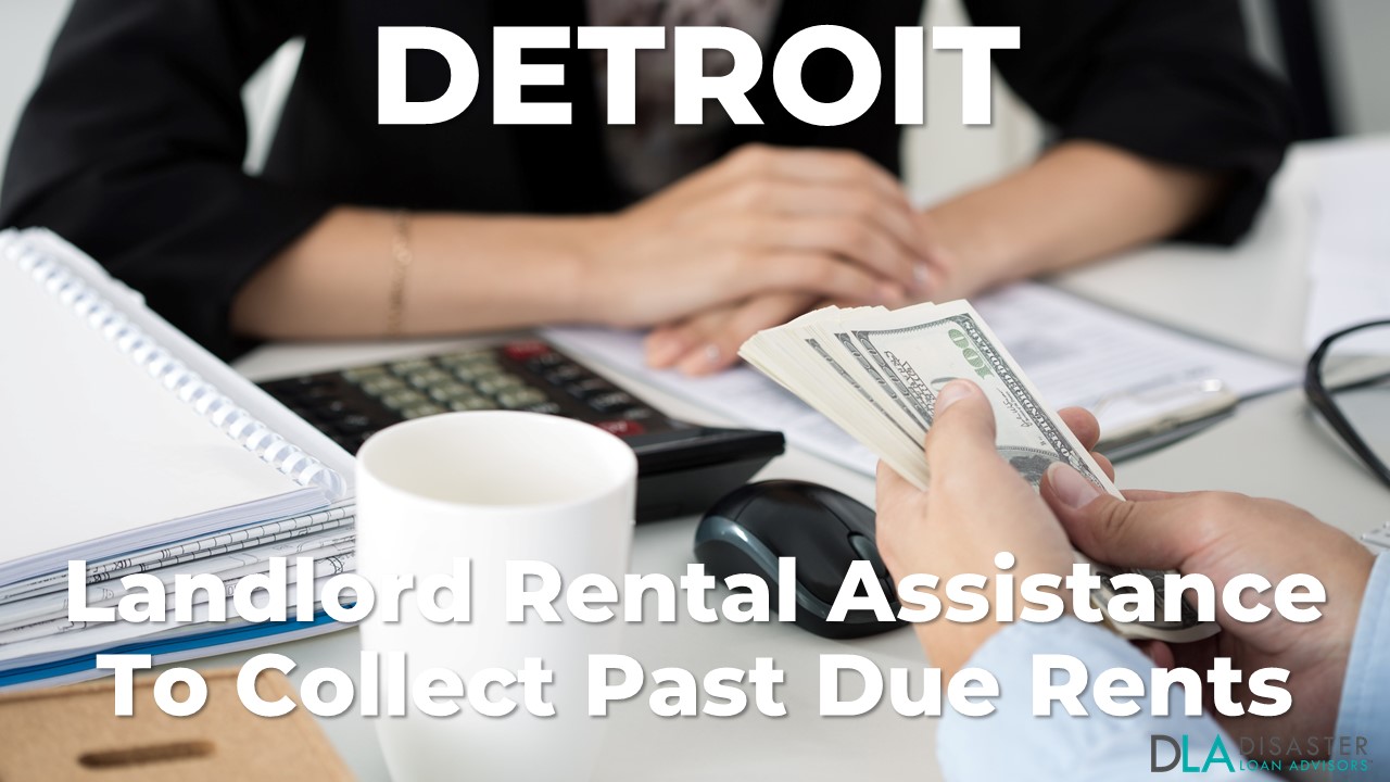 Detroit, Michigan Landlord Rental Assistance Programs for Unpaid Rent