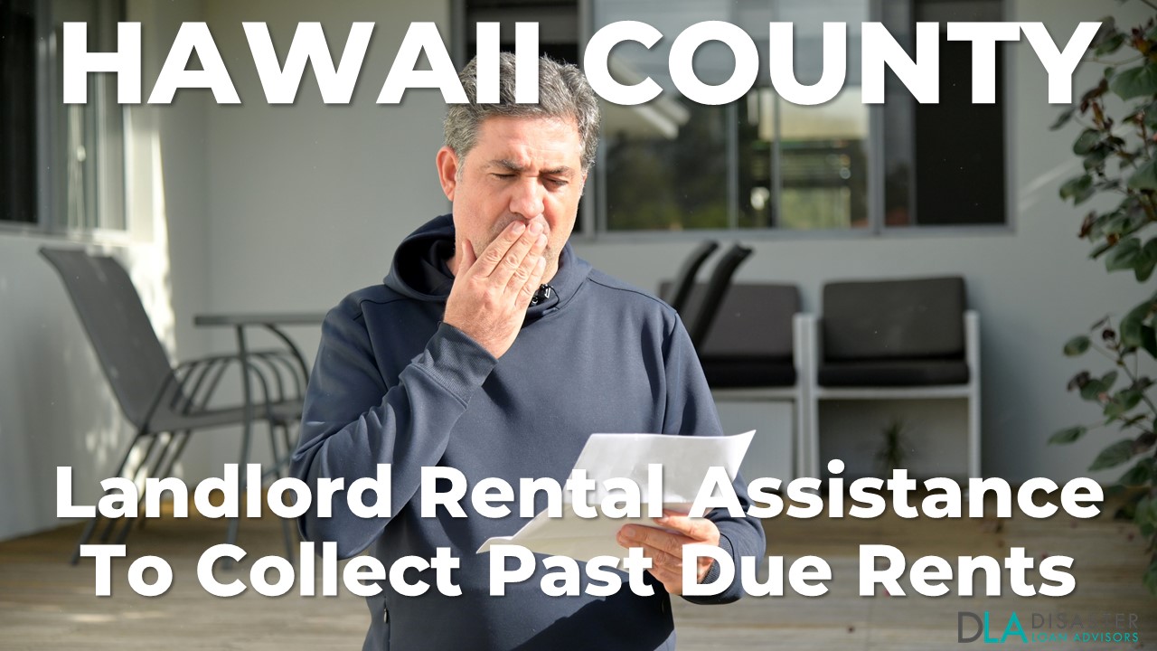 Hawaii County, Hawaii Landlord Rental Assistance Programs for Unpaid Rent