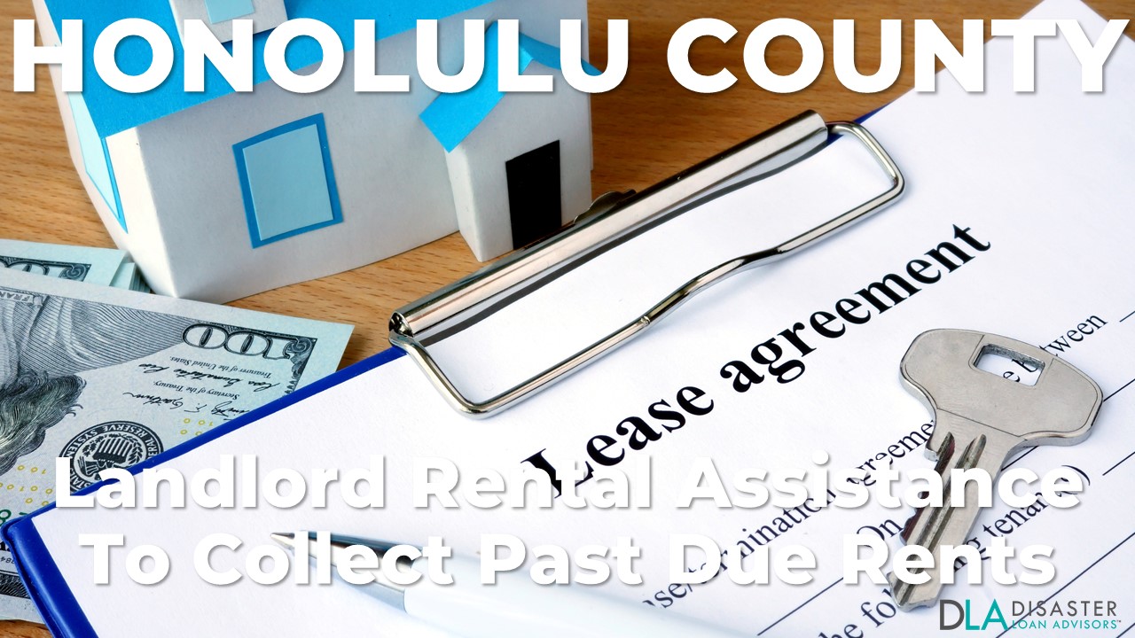 Honolulu County, Hawaii Landlord Rental Assistance Programs for Unpaid Rent