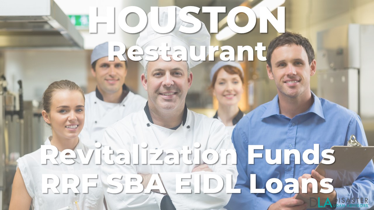 Houston, Texas Restaurant Revitalization Funds SBA RFF
