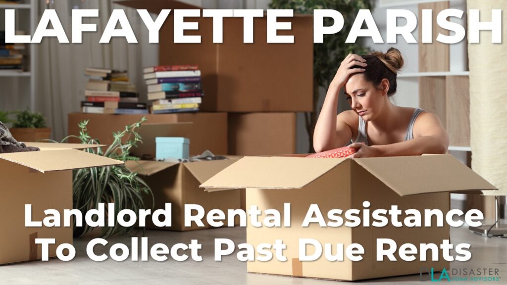 Lafayette Parish, Louisiana Landlord Rental Assistance Programs for Unpaid Rent