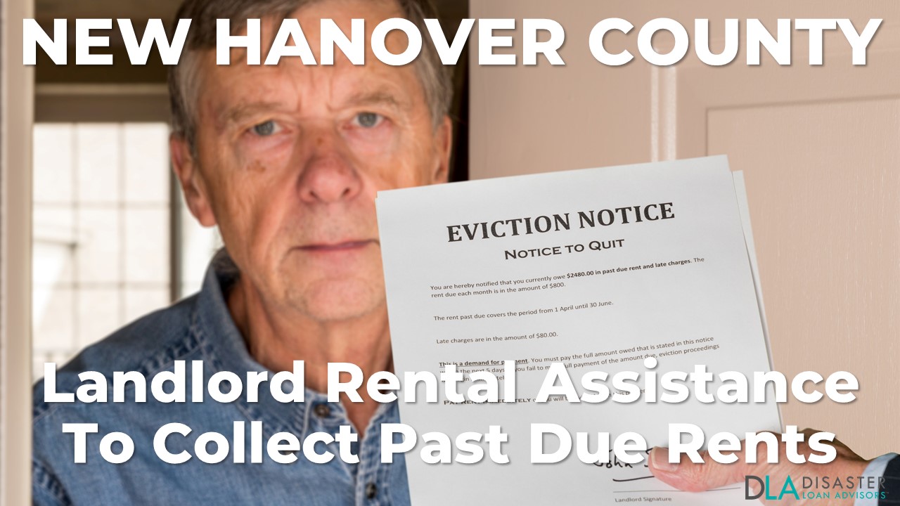 New Hanover County, North Carolina Landlord Rental Assistance Programs for Unpaid Rent