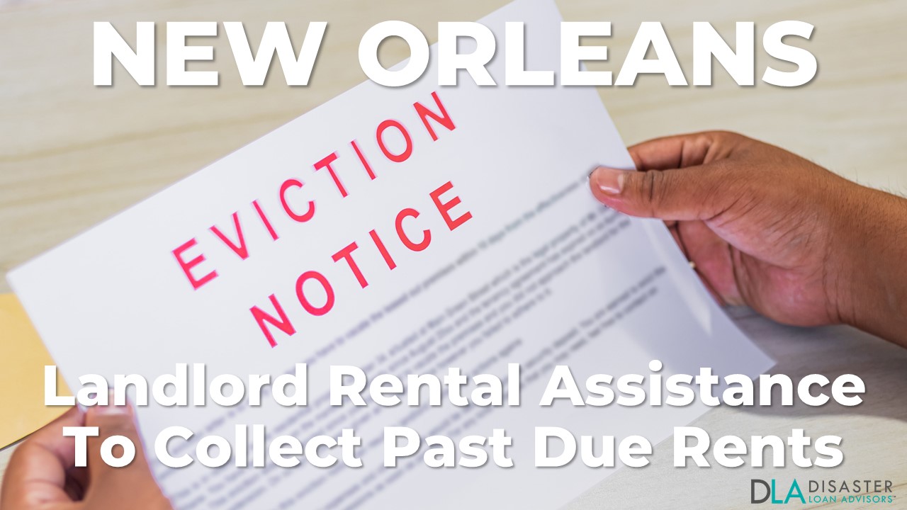 New Orleans, Louisiana Landlord Rental Assistance Programs for Unpaid Rent