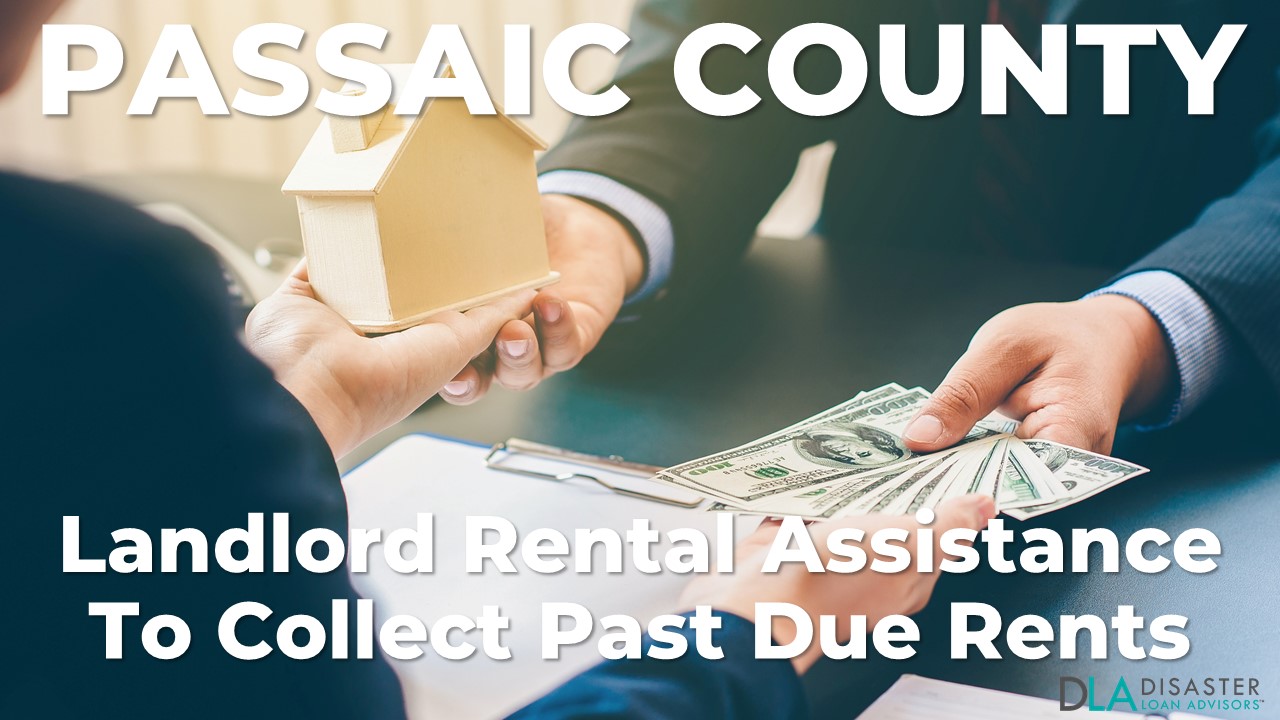 Passaic County, New Jersey Landlord Rental Assistance Programs for Unpaid Rent