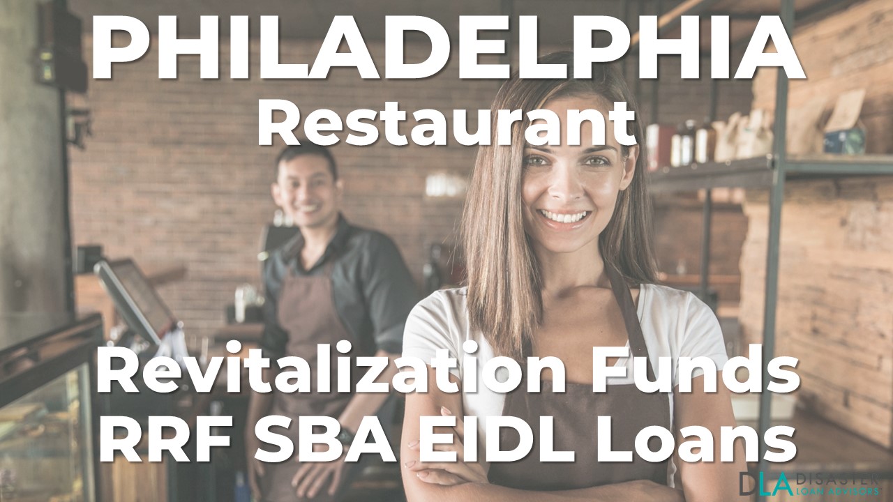 Philadelphia, Pennsylvania Restaurant Revitalization Funds SBA RFF
