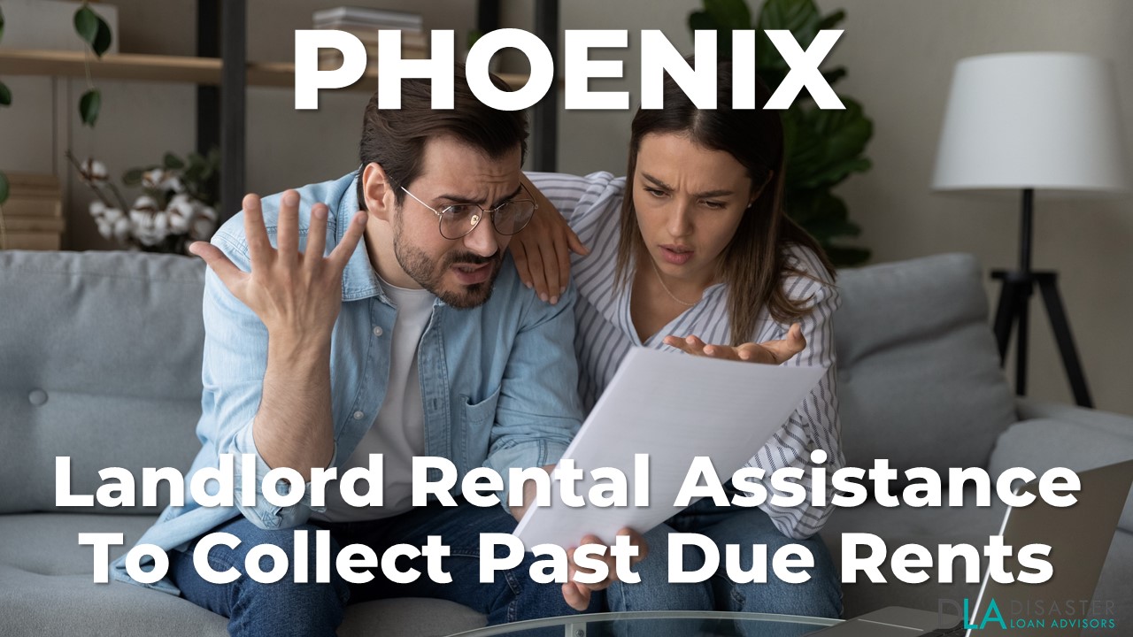 Phoenix, Arizona Landlord Rental Assistance Programs for Unpaid Rent
