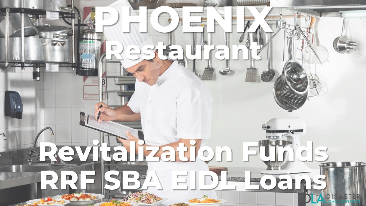 Phoenix, Arizona Restaurant Revitalization Funds SBA RFF