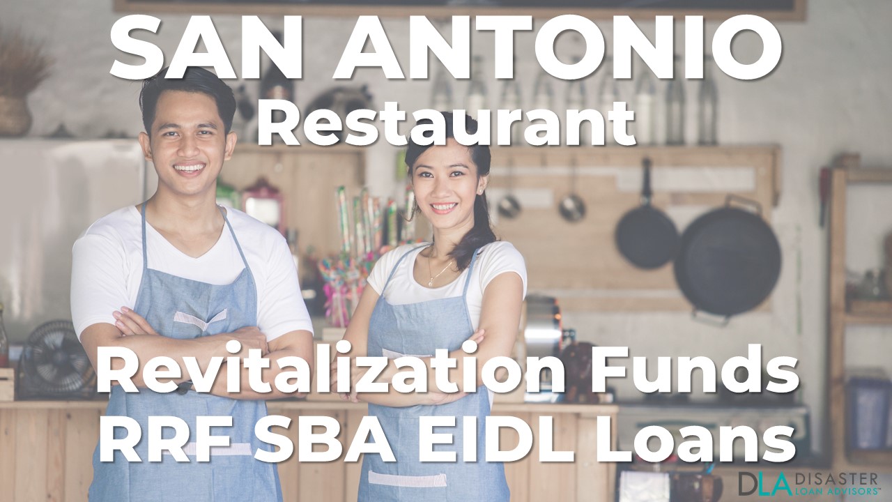 San Antonio, Texas Restaurant Revitalization Funds SBA RFF