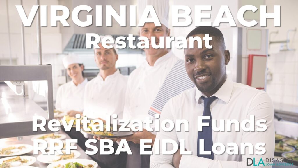 Virginia Beach, Virginia Restaurant Revitalization Funds SBA RFF