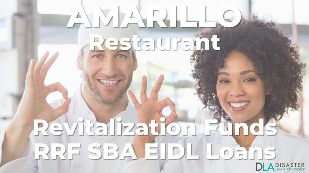 Amarillo, Texas Restaurant Revitalization Funds SBA RFF