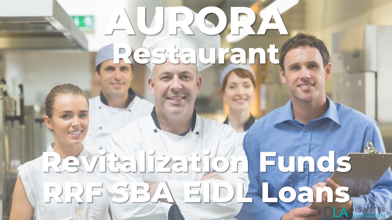 Aurora, Colorado Restaurant Revitalization Funds SBA RFF