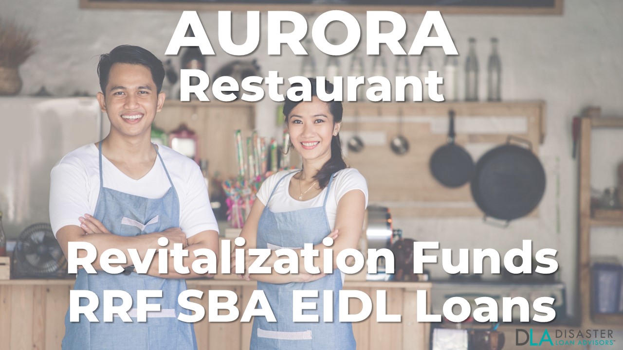 Aurora, Illinois Restaurant Revitalization Funds SBA RFF