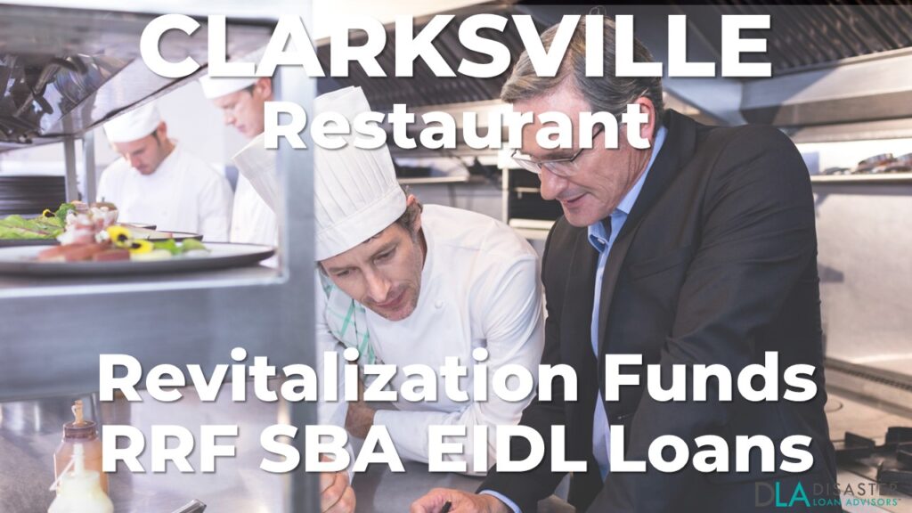 Clarksville, Tennessee Restaurant Revitalization Funds SBA RFF