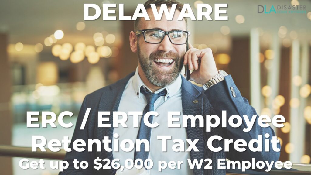 Delaware Employee Retention Credit (ERC) in DE