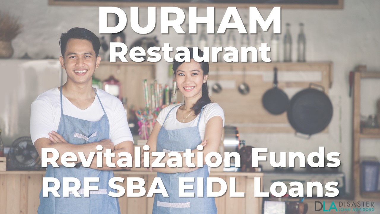 Durham, North Carolina Restaurant Revitalization Funds SBA RFF