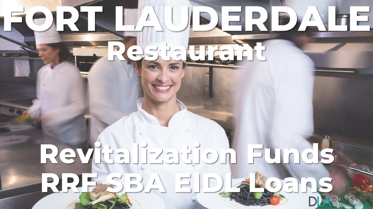 Fort Lauderdale, Florida Restaurant Revitalization Funds SBA RFF