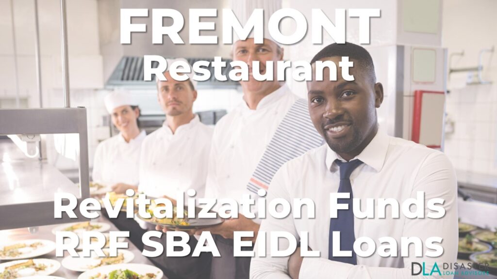 Fremont, California Restaurant Revitalization Funds SBA RFF