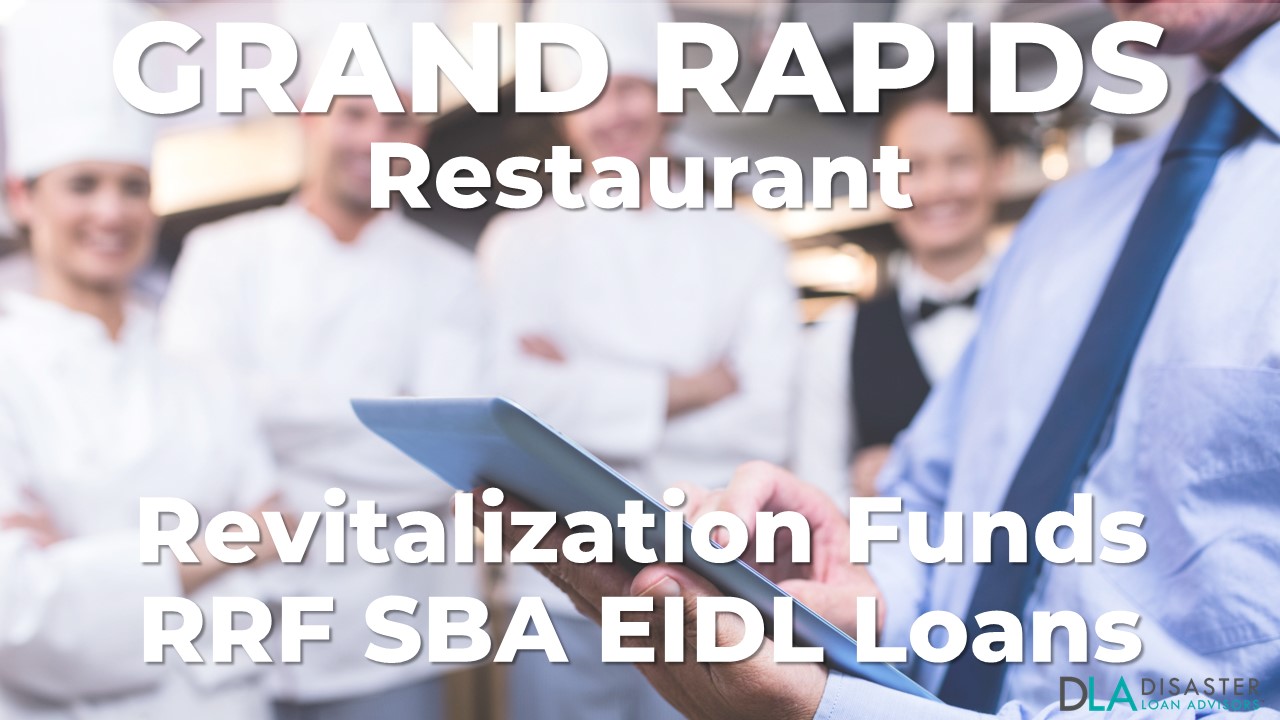 Grand Rapids, Michigan Restaurant Revitalization Funds SBA RFF