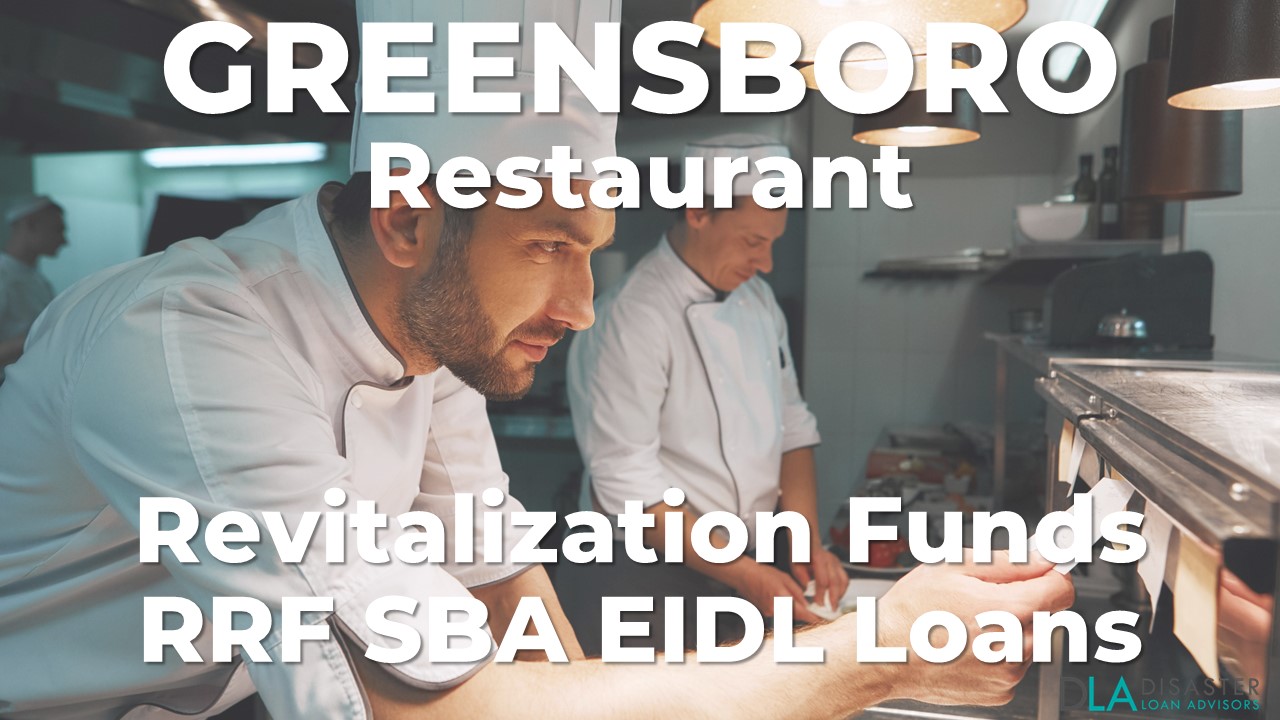Greensboro, North Carolina Restaurant Revitalization Funds SBA RFF