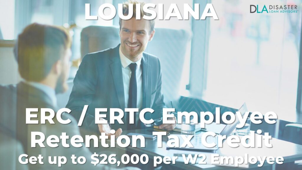 Louisiana Employee Retention Credit (ERC) in LA