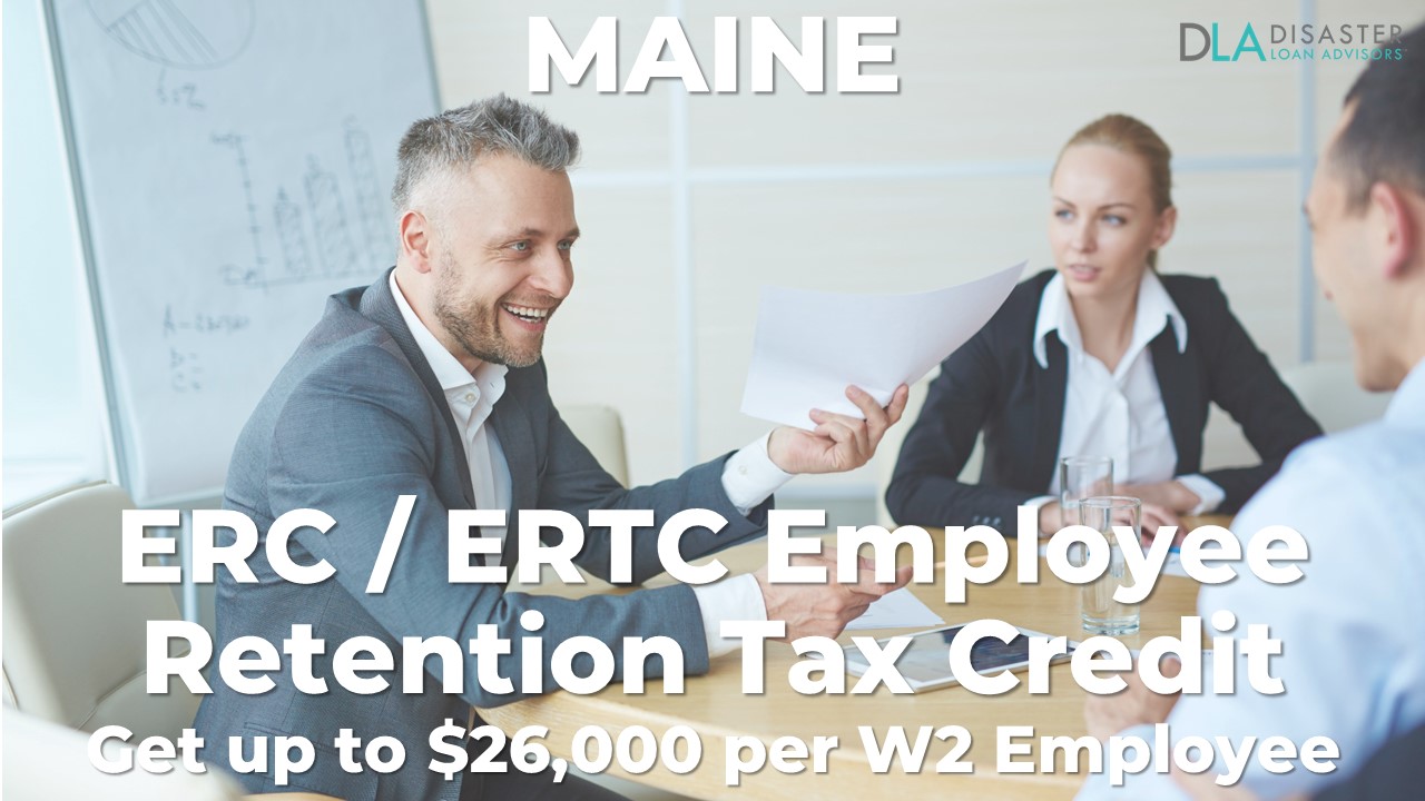 Maine Employee Retention Credit (ERC) in ME