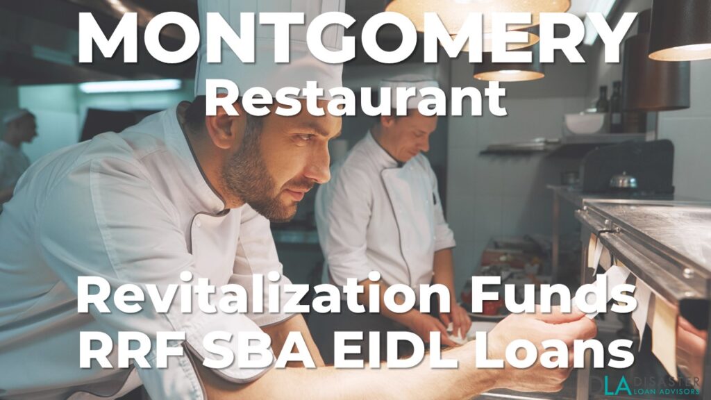 Montgomery, Alabama Restaurant Revitalization Funds SBA RFF