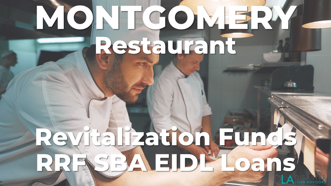 Montgomery, Alabama Restaurant Revitalization Funds SBA RFF