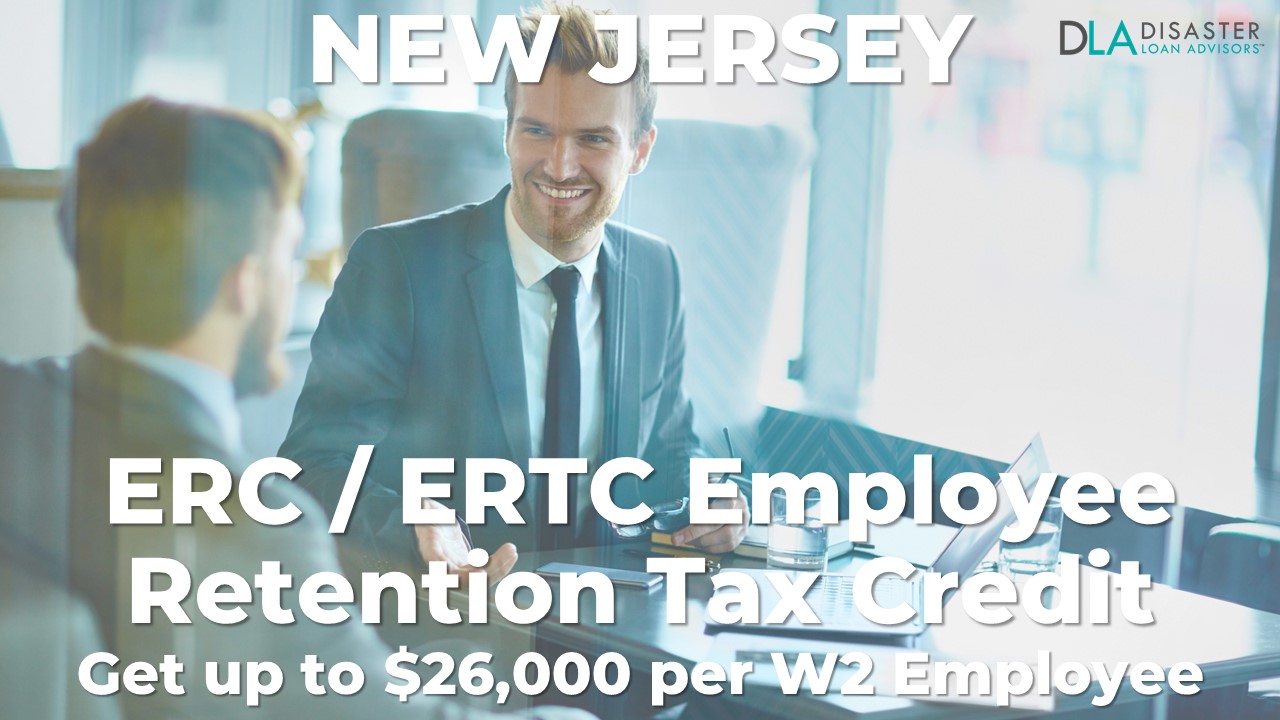 New Jersey Employee Retention Credit (ERC) in NJ