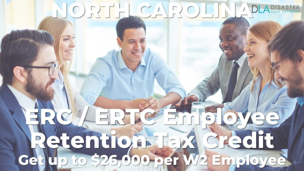North Carolina Employee Retention Credit (ERC) in NC