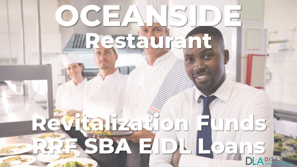 Oceanside, California Restaurant Revitalization Funds SBA RFF