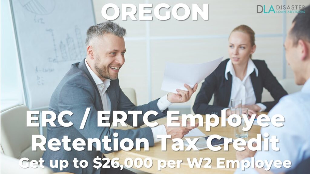 Oregon Employee Retention Credit (ERC) in OR