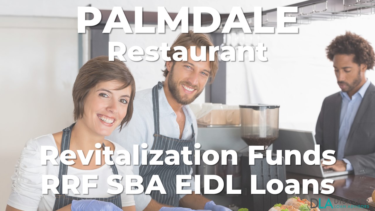Palmdale, California Restaurant Revitalization Funds SBA RFF