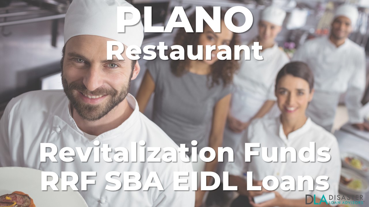 Plano, Texas Restaurant Revitalization Funds SBA RFF