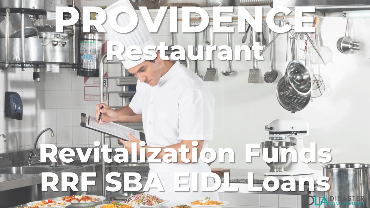 Providence, Rhode Island Restaurant Revitalization Funds SBA RFF