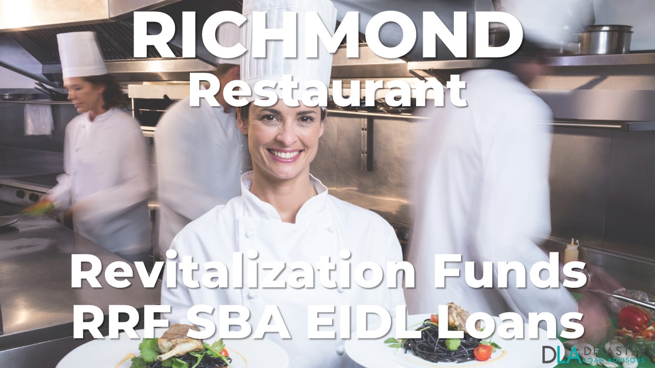 Richmond, Virginia Restaurant Revitalization Funds SBA RFF