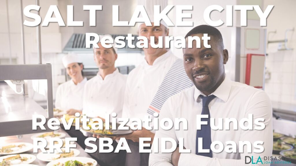 Salt Lake City, Utah Restaurant Revitalization Funds SBA RFF