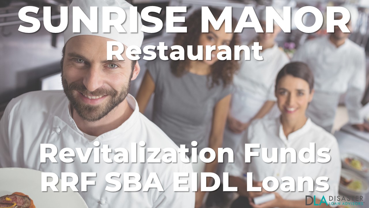 Sunrise Manor, Nevada Restaurant Revitalization Funds SBA RFF