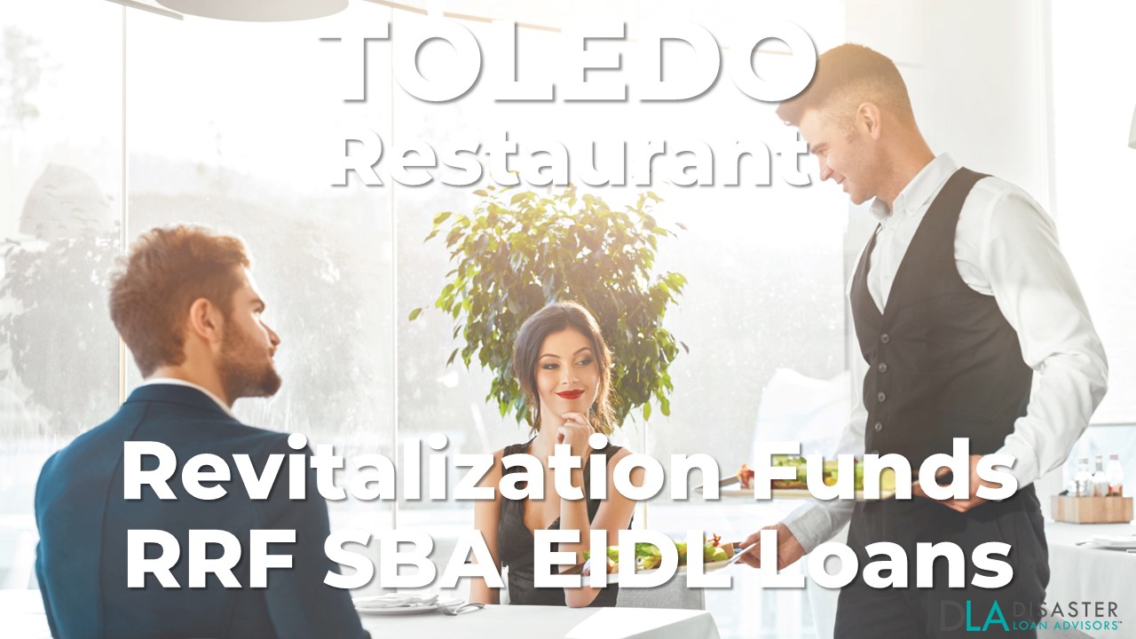 Toledo, Ohio Restaurant Revitalization Funds SBA RFF