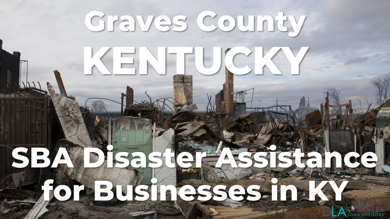 Graves County Kentucky SBA Disaster Loan Relief for Severe Storms, Straight-line Winds, Flooding, and Tornadoes KY-00087