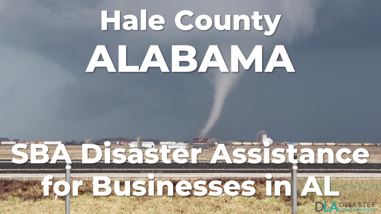 Hale County Alabama SBA Disaster Loan Relief for Tornado AL-00126