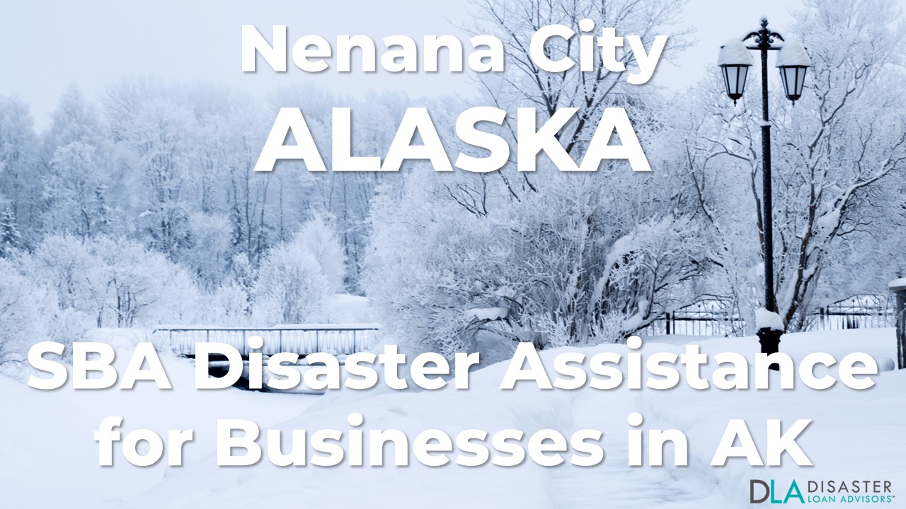 Nenana City Alaska SBA Disaster Loan Relief for Severe Winter Storm and