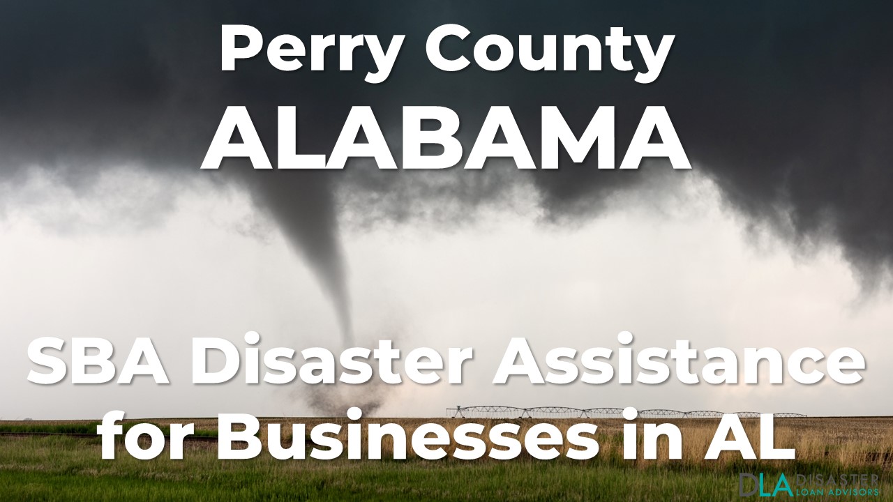Perry County Alabama SBA Disaster Loan Relief for Tornado AL-00126
