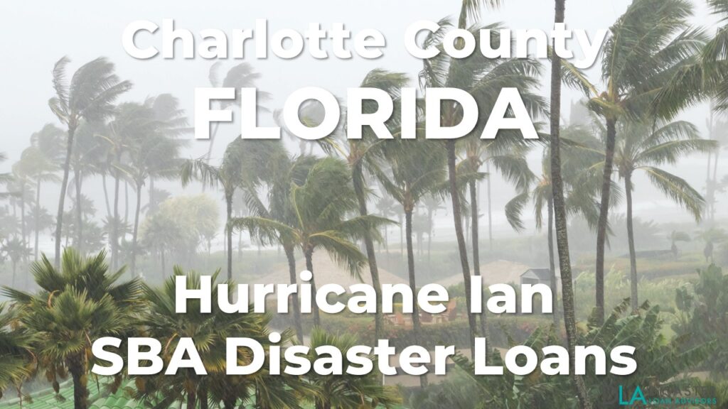 Charlotte County Florida Hurricane Ian SBA Disaster Loan Relief for FL-00178